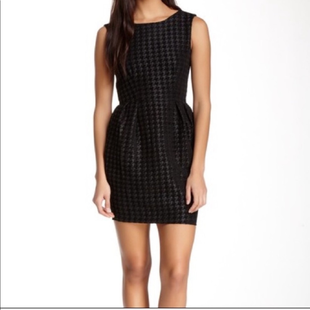 American Apparel Houndstooth Jacquard Dress